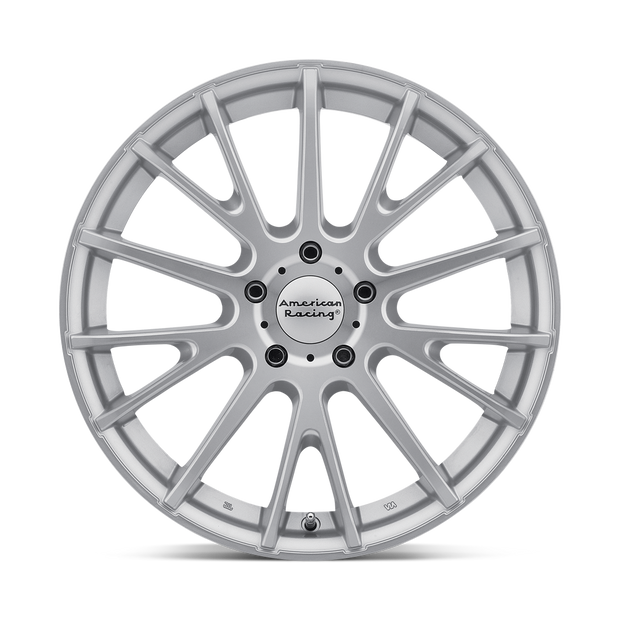American Racing AR904 16x7 Silver Machined 40mm ET 72.56mm CB 5x114.3