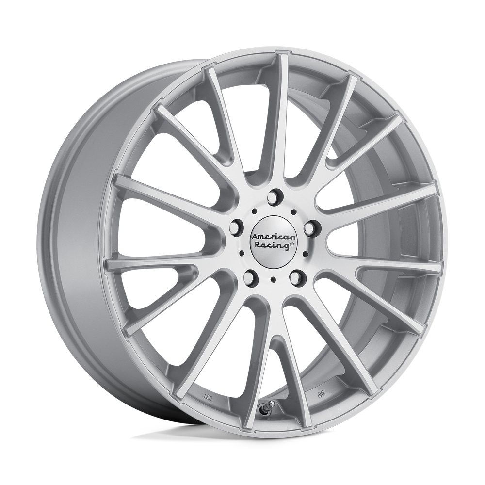 American Racing AR904 16x7 Silver Machined 40mm ET 72.56mm CB 5x114.3
