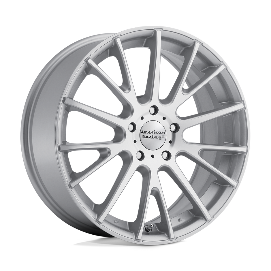American Racing AR904 16x7 Silver Machined 40mm ET 72.56mm CB 5x114.3