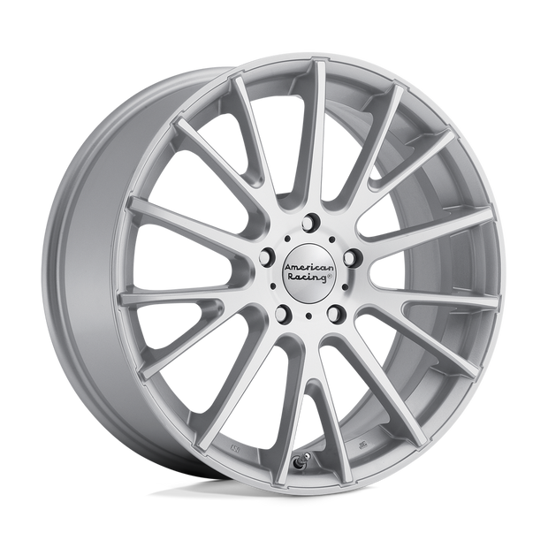 American Racing AR904 16x7 Silver Machined 40mm ET 72.56mm CB 5x114.3