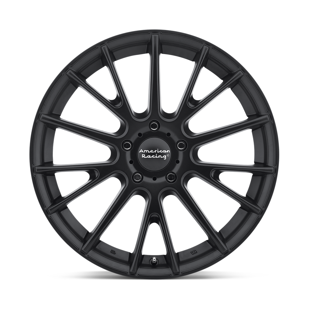 American Racing AR904 16x7 Satin Black 40mm ET 72.56mm CB 5x112