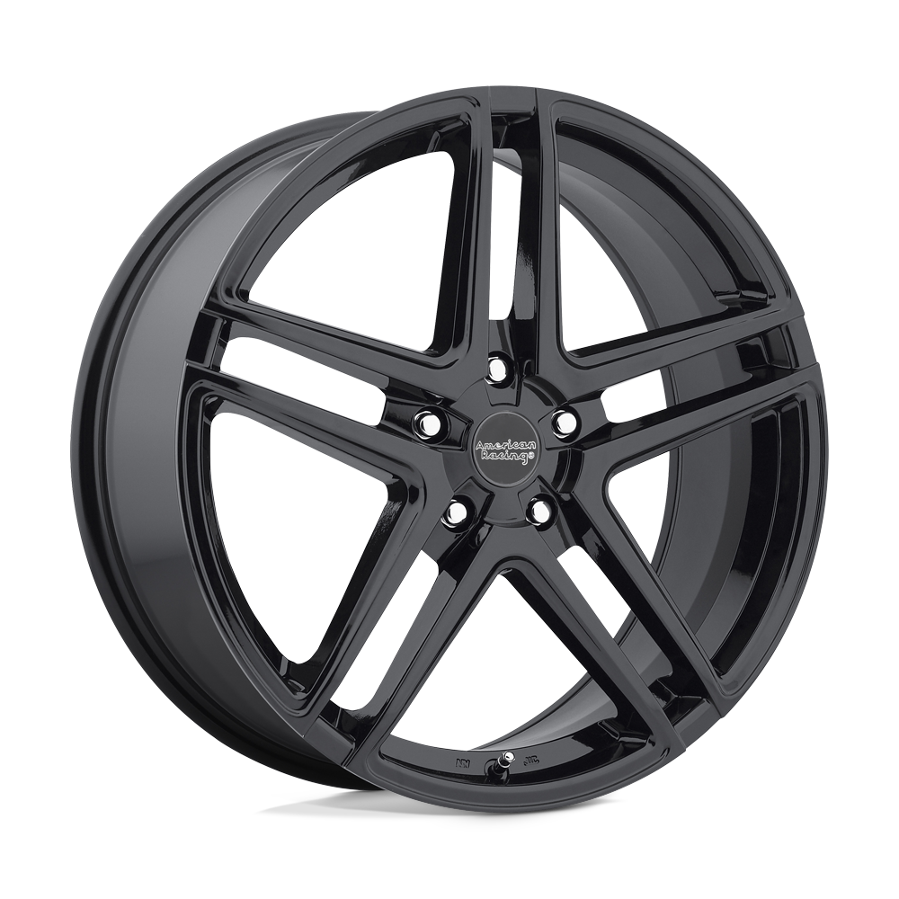 American Racing AR907 16x7 Gloss Black 40mm ET 72.56mm CB 5x112