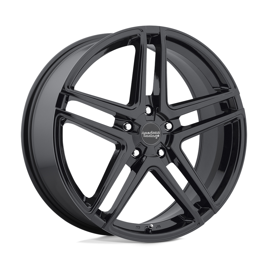 American Racing AR907 16x7 Gloss Black 40mm ET 72.56mm CB 5x112