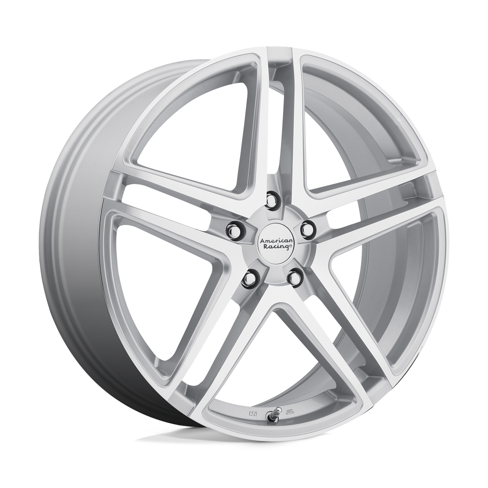 American Racing AR907 16x7 Silver Machined 40mm ET 72.56mm CB 5x112