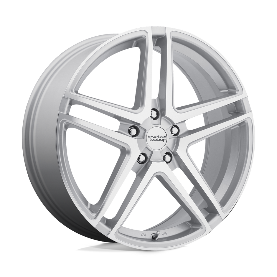 American Racing AR907 16x7 Silver Machined 40mm ET 72.56mm CB 5x112