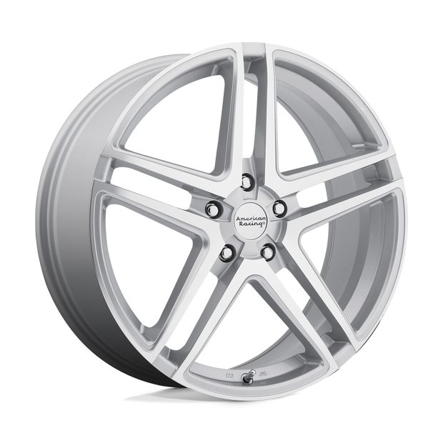 American Racing AR907 17x7.5 Silver Machined 42mm ET 72.56mm CB 5x114.3