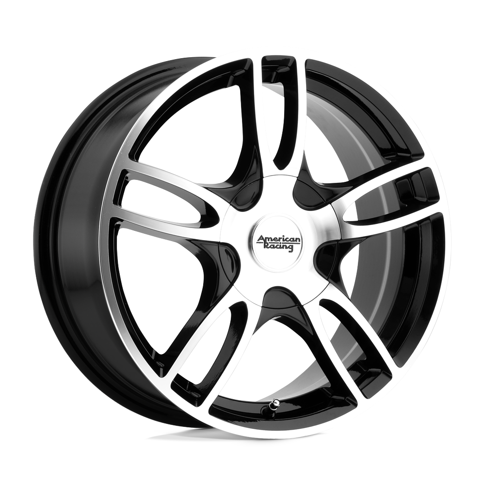 American Racing AR919 15x7 Gloss Black Machined 35mm ET 72.56mm CB 5x100/5x105