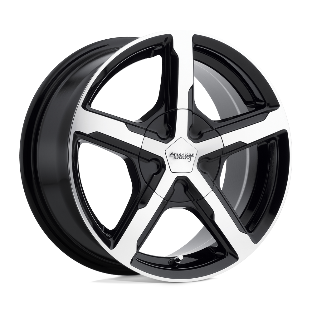 American Racing AR921 Trigger 15x7 Gloss Black Machined 35mm ET 72.6mm CB 3x112