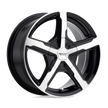 American Racing AR921 Trigger 15x7 Gloss Black Machined 35mm ET 72.6mm CB 3x112