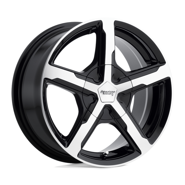 American Racing AR921 Trigger 15x7 Gloss Black Machined 35mm ET 72.6mm CB 3x112