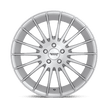 American Racing AR934 Fastlane 20x10 Brushed Silver 40mm ET 74.1mm CB 5x120