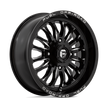 Fuel Wheels D821 ARC UTV 18x7 Gloss Black Milled 13mm ET 132mm CB 4x156