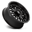 Fuel Wheels D821 ARC UTV 18x7 Gloss Black Milled 13mm ET 132mm CB 4x156