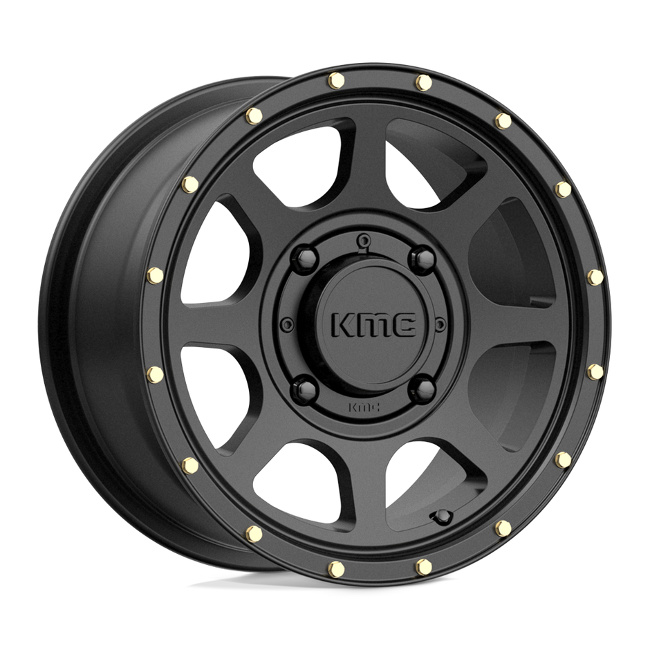 KMC Wheels KS134 Addict 2 14x7 Satin Black 38mm ET 112.1mm CB 4x137