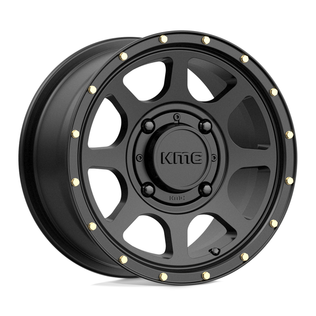 KMC Wheels KS134 Addict 2 14x7 Satin Black 38mm ET 112.1mm CB 4x137