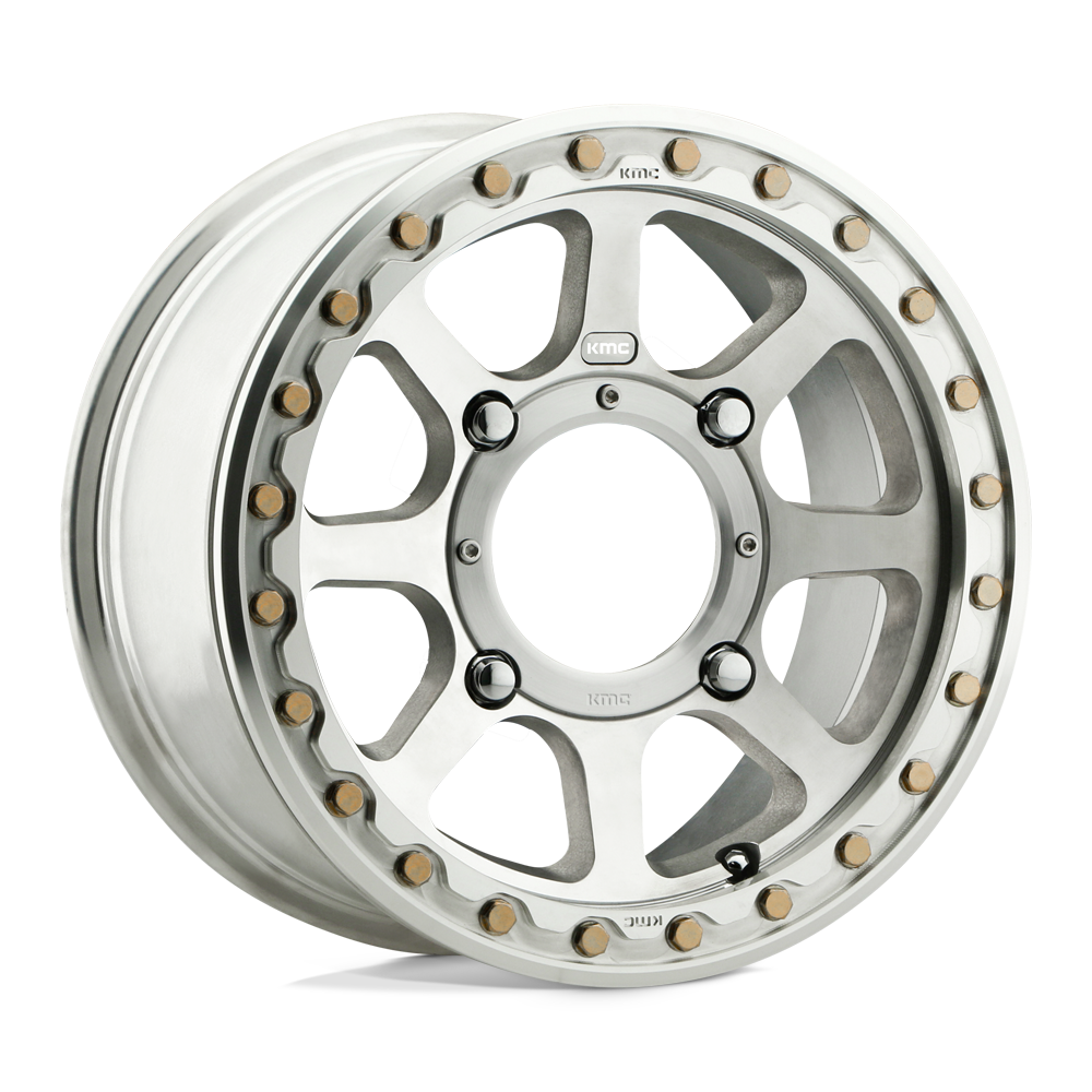 KMC Wheels KS234 Addict 2 Beadlock 14x7 Machined 38mm ET 112.1mm CB 4x137