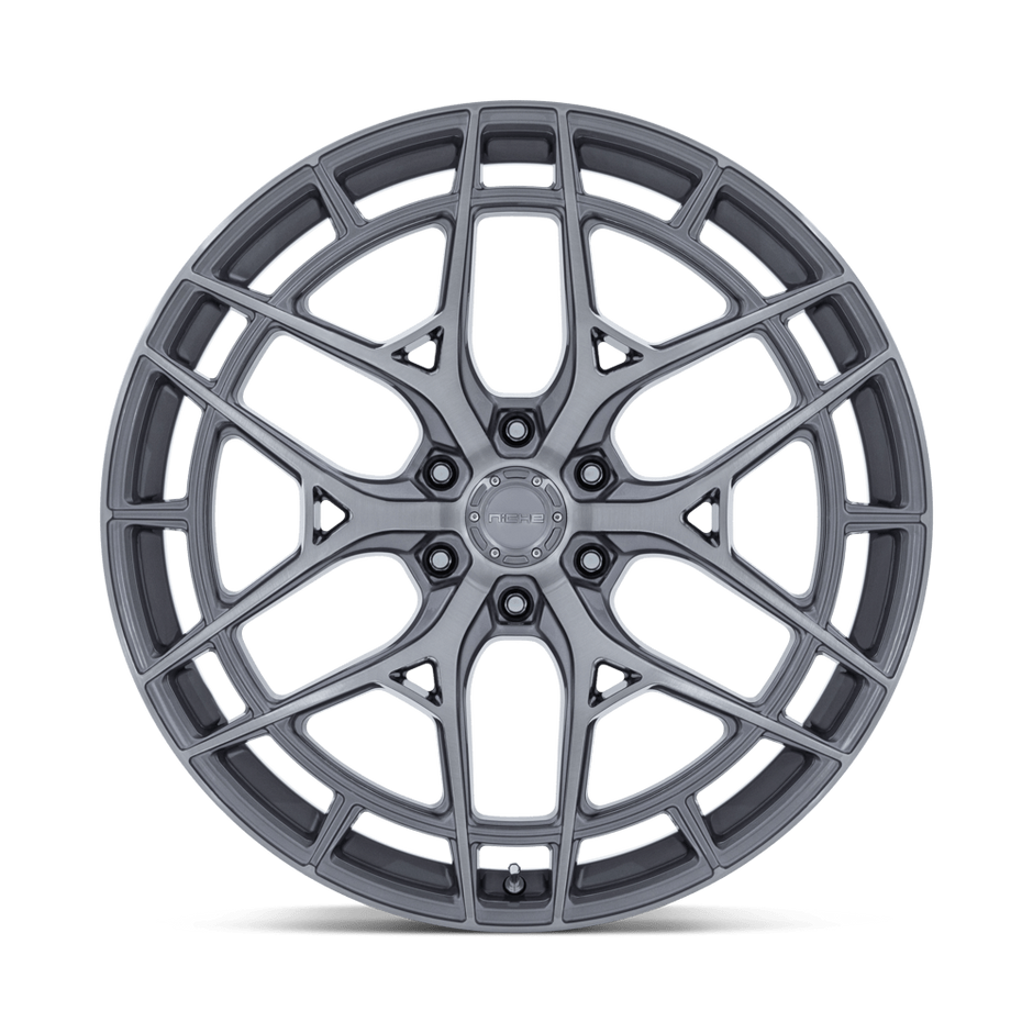 Niche NC284 Adria 22x10 Platinum w/Brushed Face 30mm ET 87.1mm CB 6x135