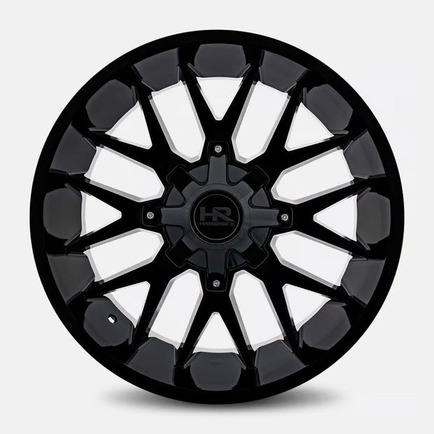 Hardrock Offroad Affliction 20x9 Gloss Black wheel
