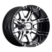 Fairway Alloys FA119 Aggressor 12x7 Machined Gloss Black -40mm ET 70.7mm CB 4x101.6