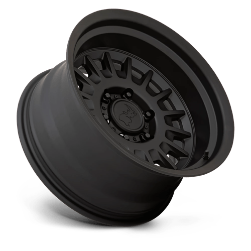 Black Rhino Hard Alloys Aliso 17x8 Matte Black 0mm ET 66.06mm CB 6x114.3