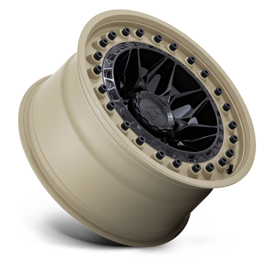 Black Rhino Hard Alloys Alpha 20x10 Matte Black w/Sand Lip -18mm ET 71.5mm CB 5x127