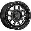 Black Rhino Hard Alloys Alpine 20x9.5 Gloss Black w/Milled Spokes 12mm ET 112.1mm CB 6x139.7
