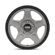 KMC Wheels KM721 Alpine 16x7 Satin Gray w/Black Lip 15mm ET 72.56mm CB 5x114.3