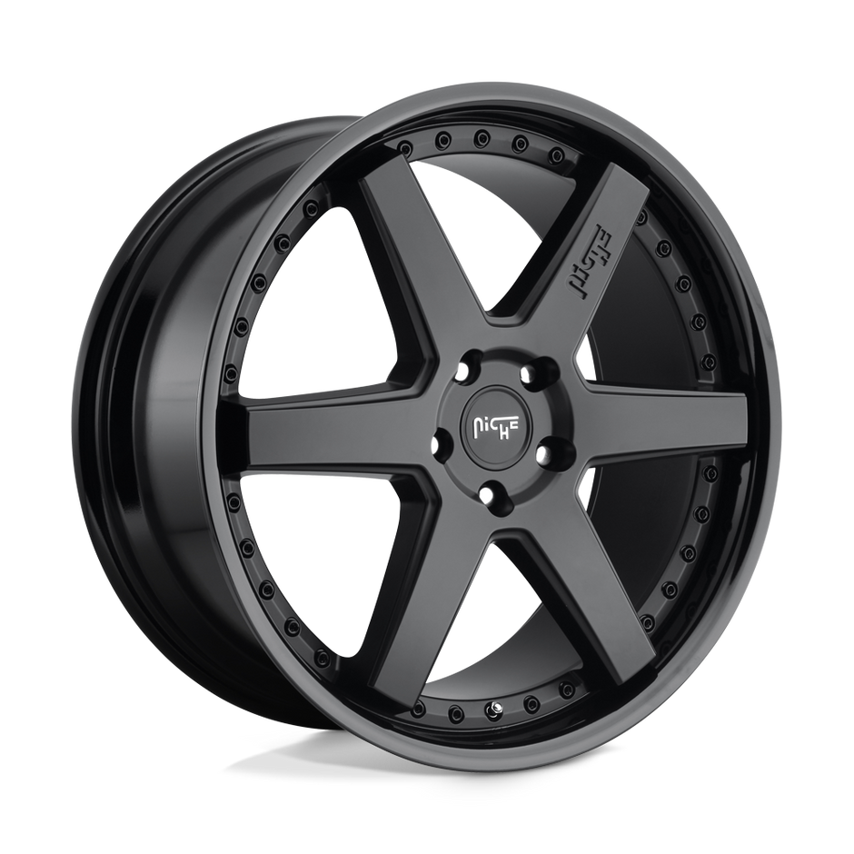 Niche M192 Altair 18x8.5 Gloss Black w/Matte Black 35mm ET 72.56mm CB 5x120