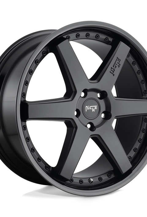 Niche M192 Altair 18x8.5 Gloss Black w/Matte Black 35mm ET 72.56mm CB 5x120