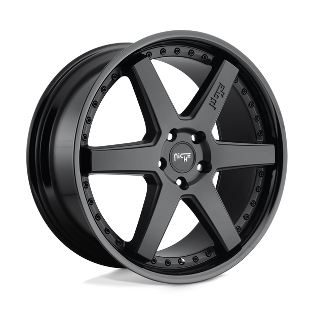 Niche M192 Altair 18x8.5 Gloss Black w/Matte Black 35mm ET 72.56mm CB 5x120