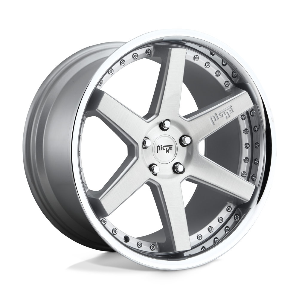 Niche M193 Altair 20x10.5 Gloss Silver 35mm ET 72.56mm CB 5x120