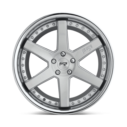 Niche M193 Altair 20x10.5 Gloss Silver 35mm ET 72.56mm CB 5x120