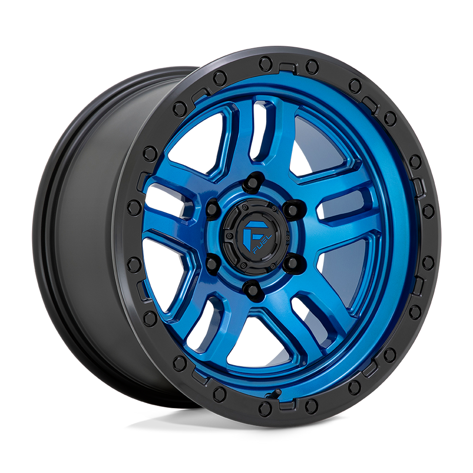 Fuel Wheels D790 Ammo 17x9 Blue w/Black Lip -12mm ET 71.5mm CB 5x127