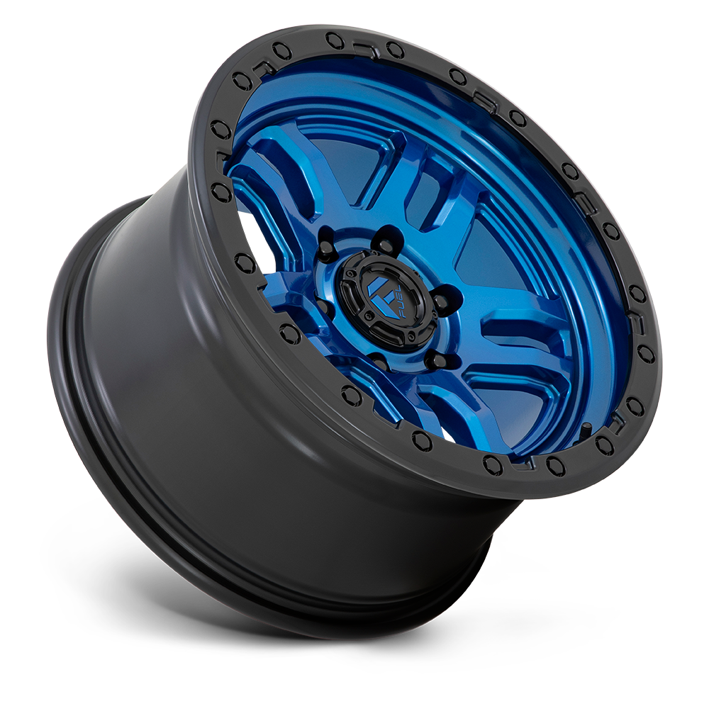 Fuel Wheels D790 Ammo 17x9 Blue w/Black Lip -12mm ET 71.5mm CB 5x127