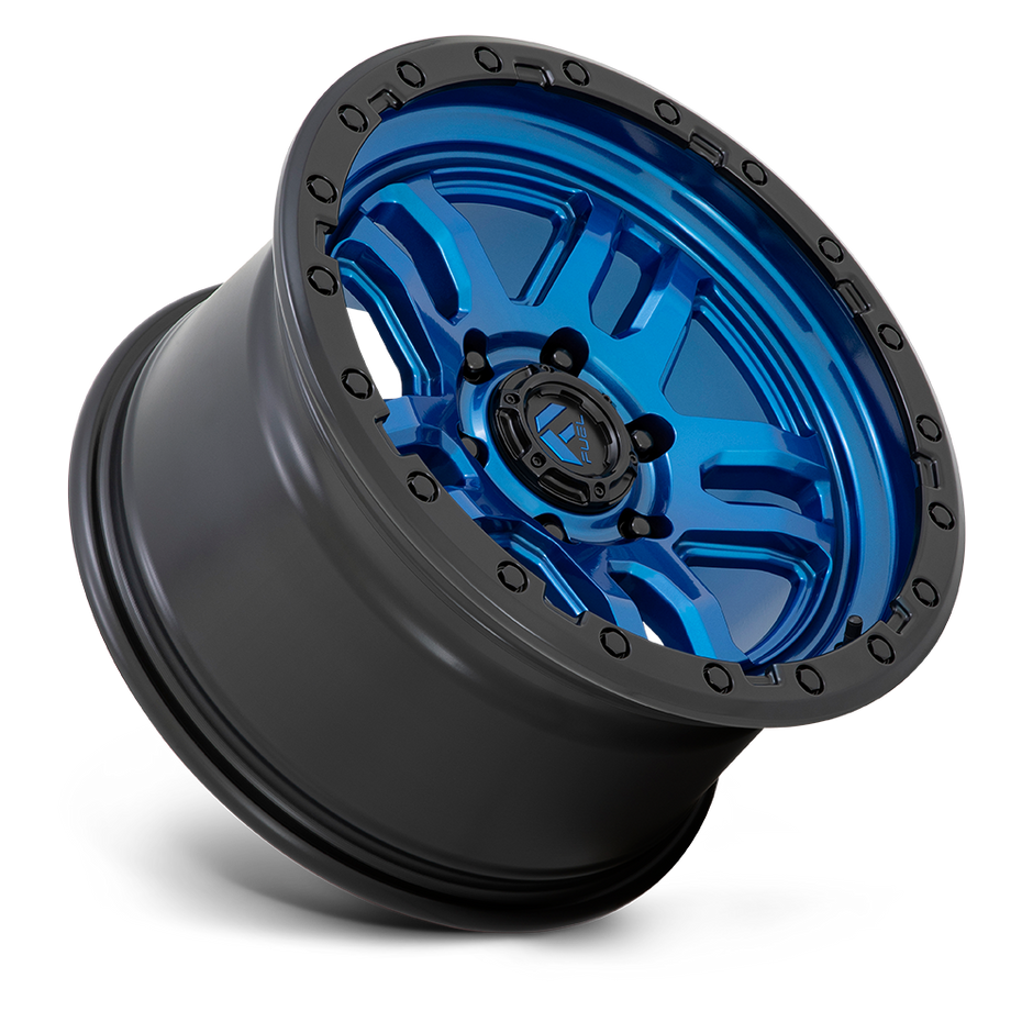 Fuel Wheels D790 Ammo 17x9 Blue w/Black Lip -12mm ET 71.5mm CB 5x127
