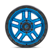 Fuel Wheels D790 Ammo 17x9 Blue w/Black Lip -12mm ET 71.5mm CB 5x127