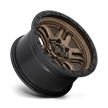 Fuel Wheels D702 Ammo 17x9 Matte Bronze w/Black Bead Ring -12mm ET 71.5mm CB 5x127