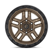 Fuel Wheels D702 Ammo 17x9 Matte Bronze w/Black Bead Ring -12mm ET 71.5mm CB 5x127