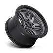 Fuel Wheels D701 Ammo 17x9 Matte Gunmetal w/Black Bead Ring -12mm ET 71.5mm CB 5x127
