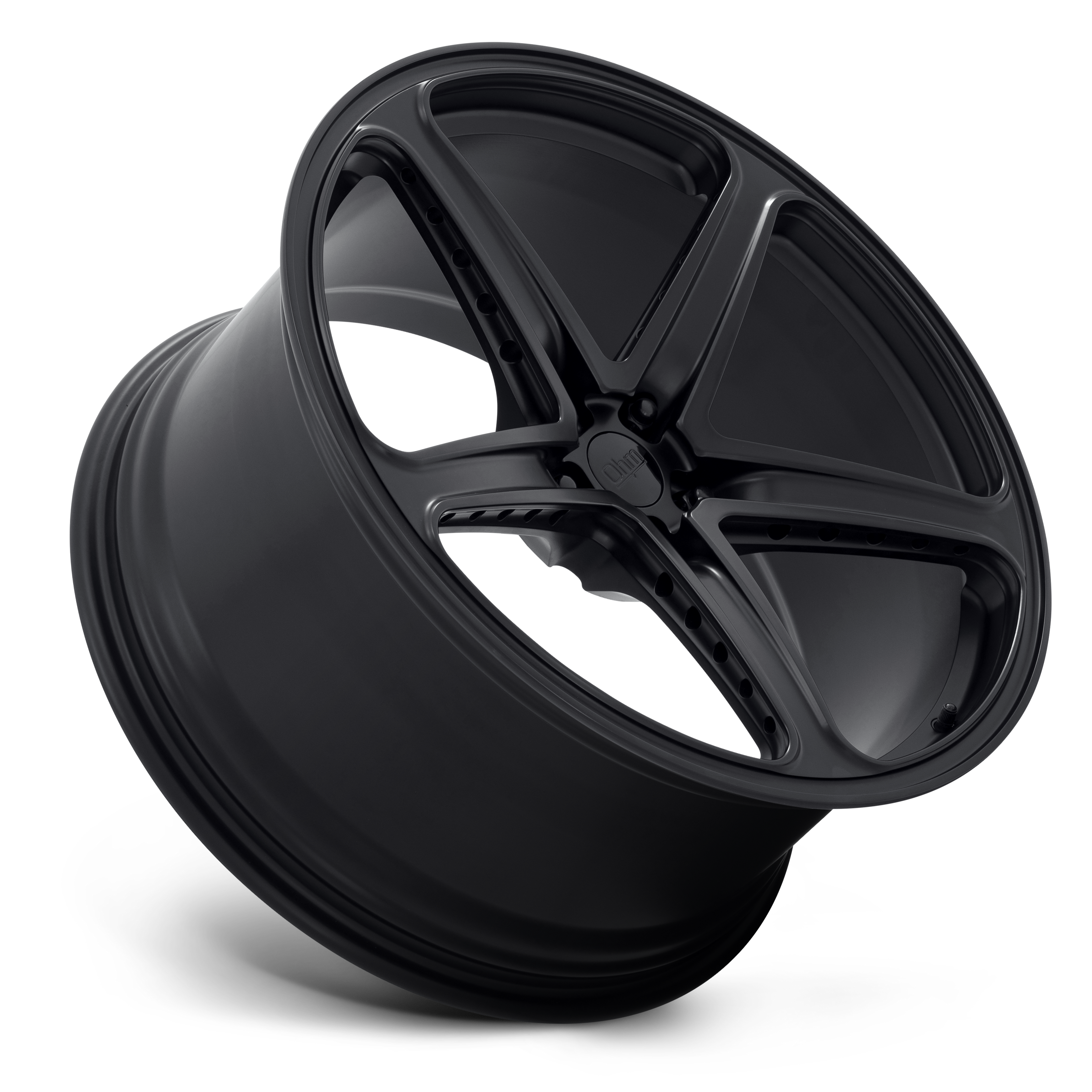 Ohm Amp 21x9 Matte Black 25mm ET 64.15mm CB 5x120