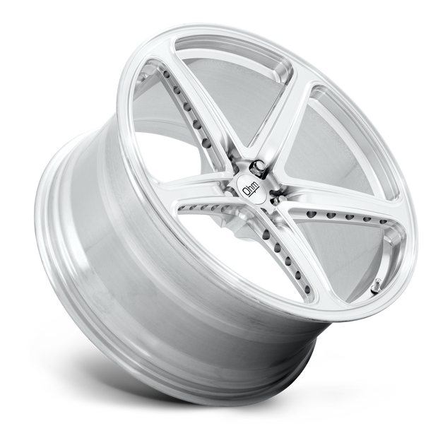 Ohm Amp 22x9 Silver Machined 25mm ET 64.15mm CB 5x120