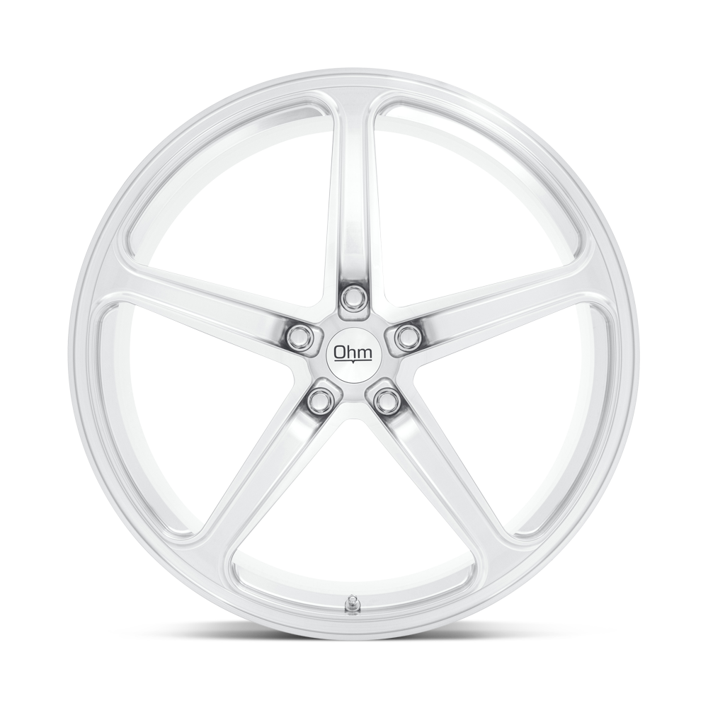Ohm Amp 22x10 Silver Machined 32mm ET 64.15mm CB 5x120