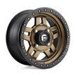 Fuel Wheels D583 Anza UTV 14x7 Matte Bronze W/Black Bead Ring 13mm ET 132mm CB 4x156