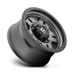 Fuel Wheels D558 Anza 15x10 Matte Gunmetal w/Black Bead Ring -43mm ET 72.56mm CB 5x114.3