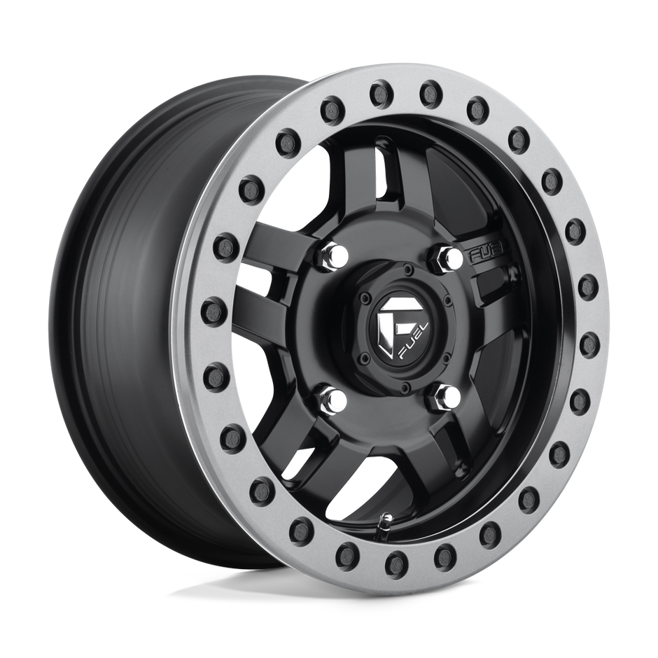 Fuel Wheels D917 Anza UTV Beadlock 14x7 Matte Black 13mm ET 132mm CB 4x156