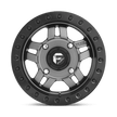 Fuel Wheels D918 Anza UTV Beadlock 14x7 Matte Gun Metal 13mm ET 110.1mm CB 4x137