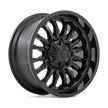 Fuel Wheels D796 ARC 20x10 Matte Black w/Gloss Black Lip -18mm ET 125.1mm CB 8x170