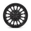Fuel Wheels D796 ARC 20x10 Matte Black w/Gloss Black Lip -18mm ET 125.1mm CB 8x170