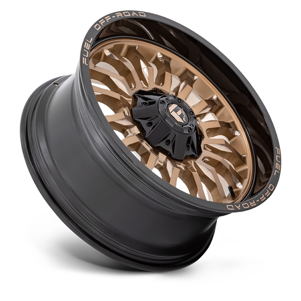 Fuel Wheels D797 ARC 20x10 Platinum Bronze w/Black Lip -18mm ET 125.1mm CB 8x170