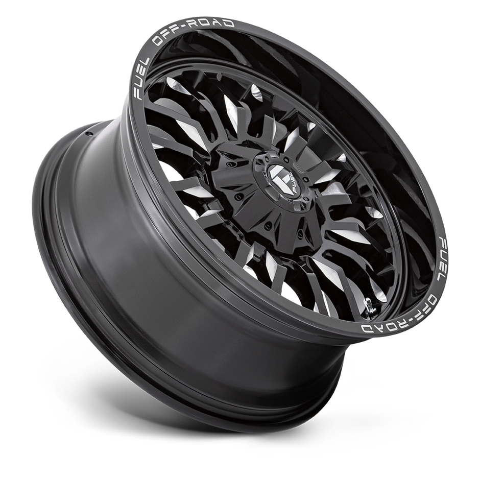 Fuel Wheels D795 ARC 20x10 Gloss Black Milled -18mm ET 125.1mm CB 8x170